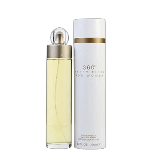 Perfume 360 Perry Ellis de 200 ml para Mujer con notas de melón, lirios y almizcle