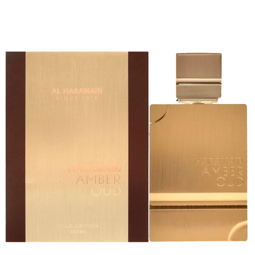 Perfume Amber Oud Gold 200 ml Edition de Al Haramain Perfumes para Hombres y Mujeres con notas dulces
