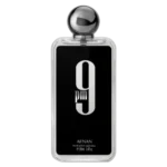Fragancia 9 pm de Afnan para hombre con manzana, flor de azahar y vainilla