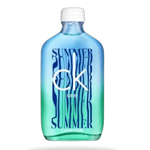 Fragancia CK One Summer de Calvin Klein para hombre y mujer con notas frescas