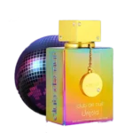 Fragancia Club de Nuit Untold de armaf unisex con azafran, amberwood y cedro