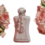 Fragancia Delina Exclusif de Parfums de Marly para Mujeres con notas de lichi, rosa turca y vainilla