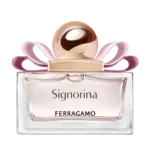 Fragancia Signorina Salvatore Ferragamo para Mujer con notas de pimienta rosa, rosas y panacota