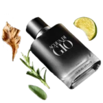 Perfume Acqua di Gio Profumo de Giorgio Armani para hombres con notas marinas, romero e incienso