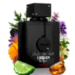 Perfume Club De Nuit Urban Elixir de Armaf para Hombre con bergamota, lavanda y ambroxan
