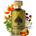 Perfume Game of Spade King de Jo Milano Paris unisex con notas de naranja, frutas y de ámbar
