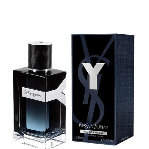Frasco de Yves Saint Laurent Y, fragancia amaderada aromática