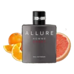 Perfume Chanel Allure Homme Sport Eau Extreme para hombre con notas de mandarina, pimienta y haba tonka