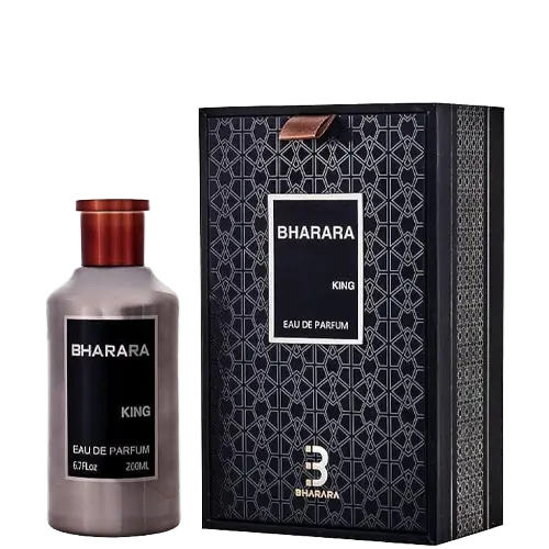 Perfume King de Bharara 200 ml para hombres con notas cítricas, afrutadas y dulces