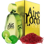 Perfume Aire Loco con notas de bergamota, pimienta rosa y magnolia