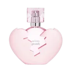 Perfume Thank U, Next de Ariana Grande para mujer con notas de frambuesa, coco y macarrones dulces