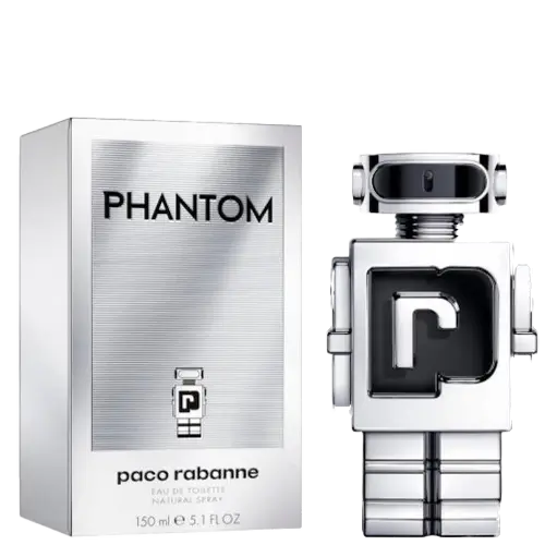 Perfume Phantom 150 ml de Paco Rabanne para Hombre con notas cítricas, avainilladas y de lavanda