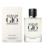 Perfume Acqua di Gio 75 ml edt de Giorgio Armani para Hombre con notas cítricas