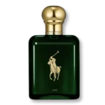 Fragancia Polo de Ralph Lauren para hombre con notas de bayas, pino y tabaco