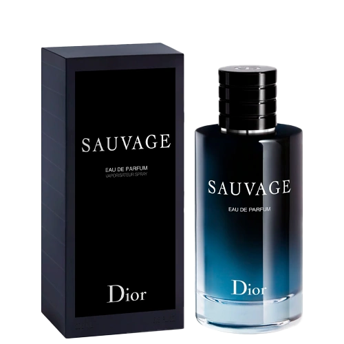 Perfume Sauvage edp 200 ml de Dior para hombre con notas frescas especiadas, de ámbar y cítricas