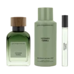 Estuche Vetiver Terra de Adolfo Dominguez para hombre con notas amaderadas