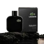 Fragancia L.12.12. Noir de Lacoste para Hombre con notas de sandía, albahaca y lavanda