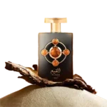 Perfume Pride Al Qiam Gold de Lattafa unisex con notas de frambuesa, cuero y ámbar