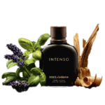 Perfume Intenso de Dolce Gabbana para hombre con notas de lavanda, tabaco y sándalo