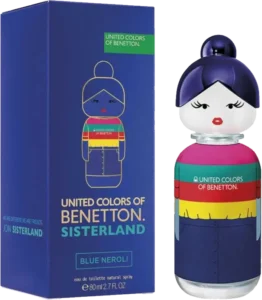 United Colors Sisterland Blue Neroli Dama - 80 ml - Eau de Toilette