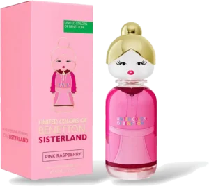 United Colors Sisterland Pink Raspberry Dama - 80 ml - Eau de Toilette