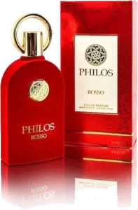 Árabe Philos Rosso X 3.4 Onzas - 100 ml - Eau de Parfum